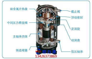 涡旋压缩机结构图